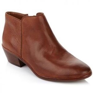 Sam Edelman Petty Cognac Leather Booties
